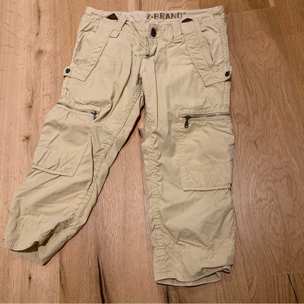 Z Brand cropped cargo pants